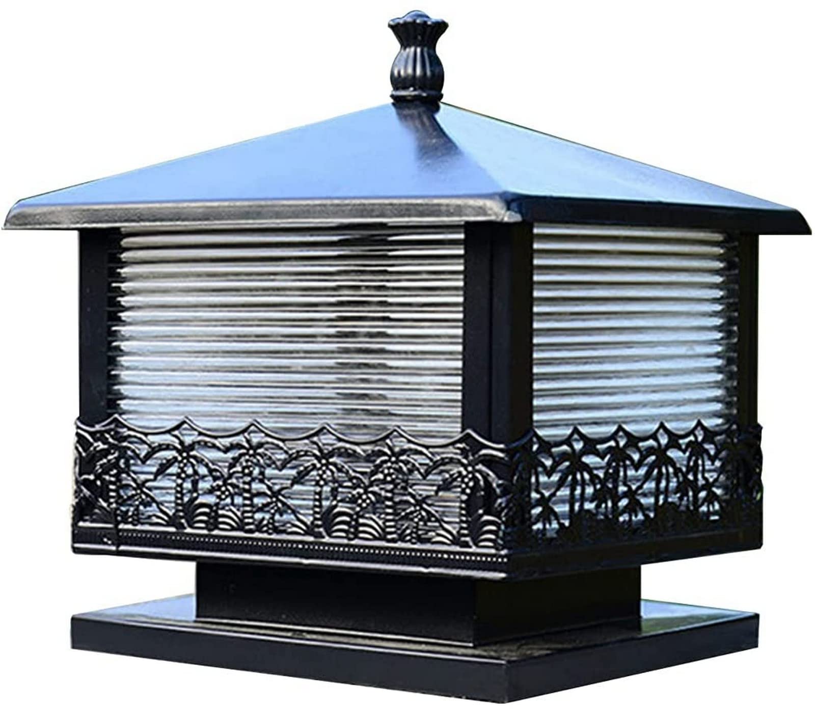 Luminaire de muret extérieur noir pour remplacer vos anciennes lampes rouillées par de l'étanche