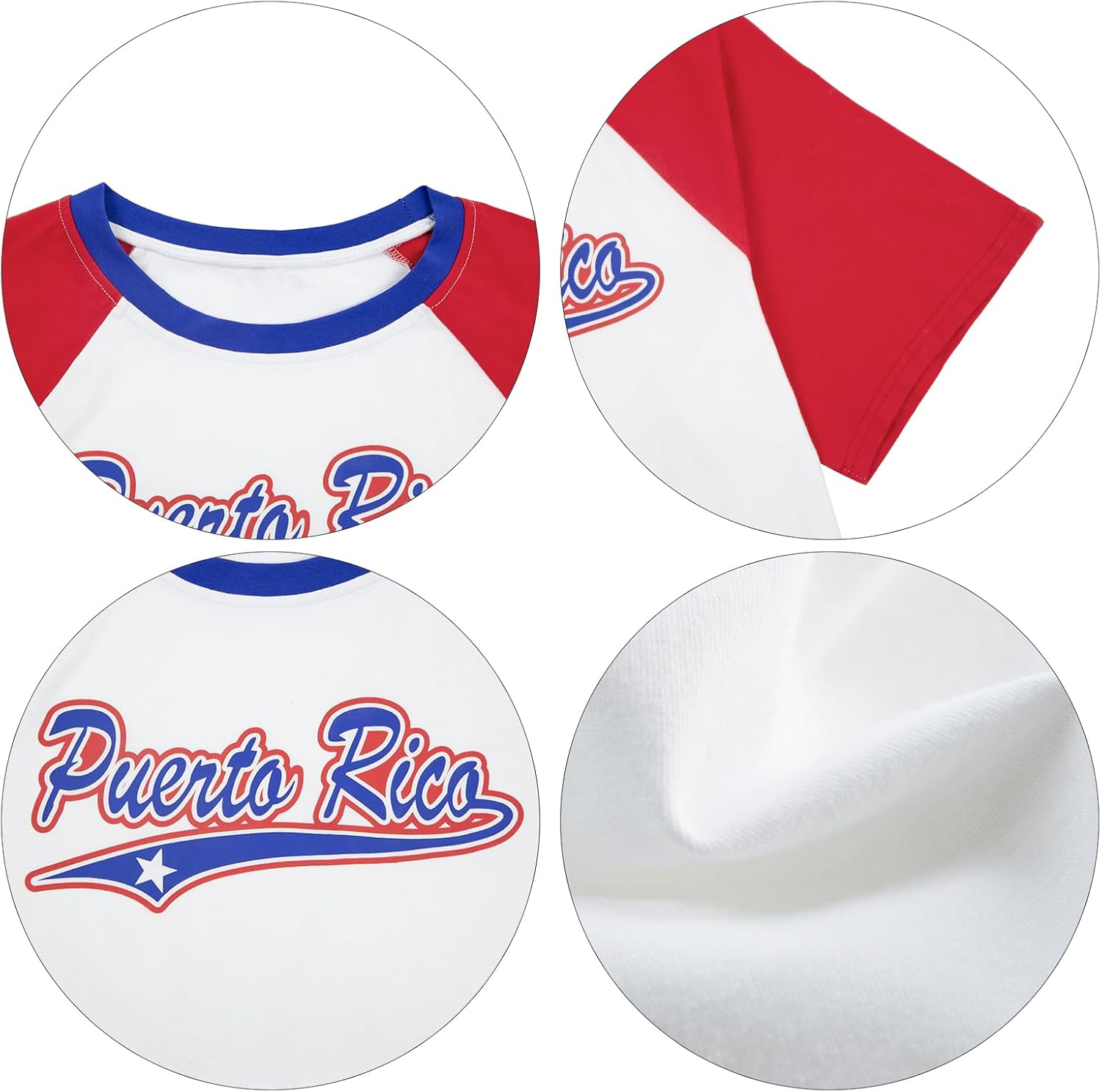 Puerto Rico Shirt Womens Y2k Aesthetic Tops Oversized Boricua Graphic Tees Vintage 90s Short Sleeves Shirts - Image 6