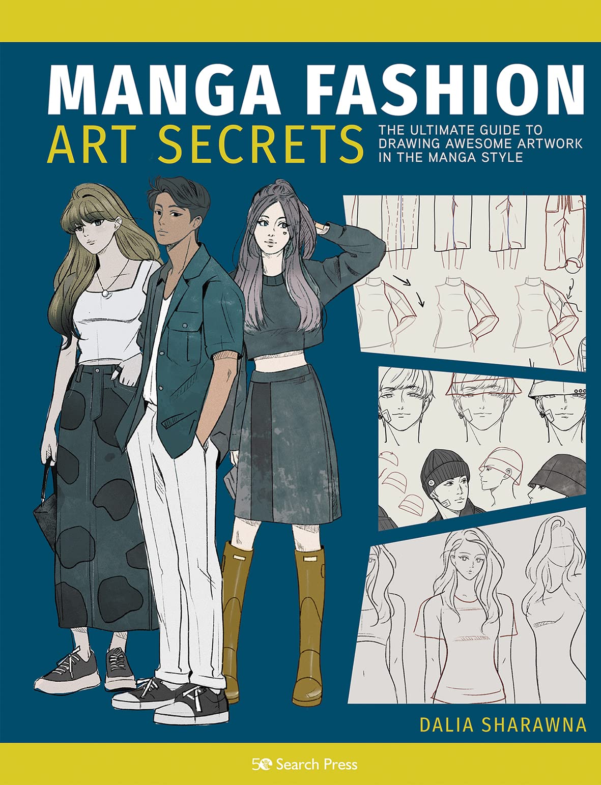 Dalia Sharawna Manga Fashion Art Secrets Das ultimative Guide zur Manga-Modezeichnung