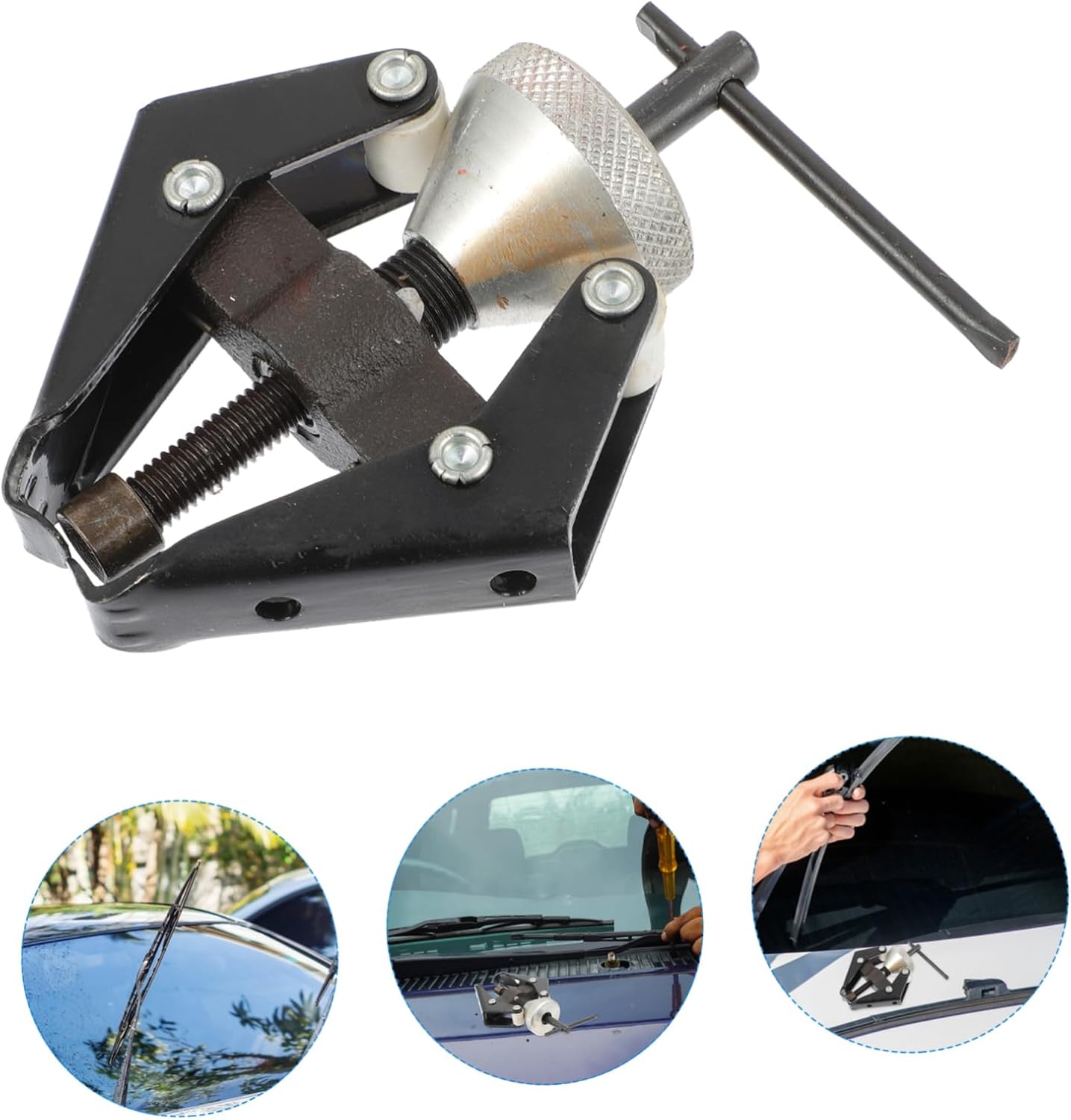 Adjustable Wiper Arm Puller Tool Car Windshield Wiper Arm Removal Device Without Damage to Vehicle