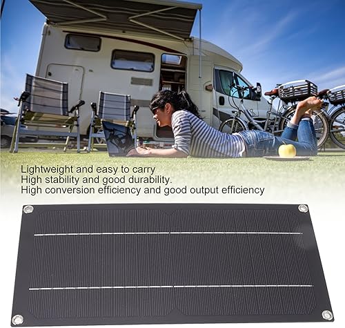Miniatura 2 de Kit de cargador de batería de panel solar de 600 W 18 V, kit de panel solar, cargador de batería de panel solar monocristalino para automóvil, RV,