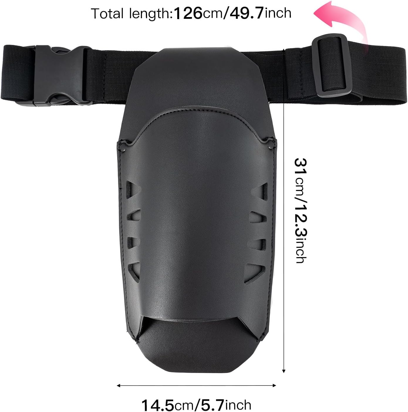 NEWISHTOOL Window Film Application Kit Vinyl Wrap PPF Install Tools with Heat Gun and Waist Pack, Spray, Felt Squeegee, Cleaning Towel and Knife Cutter