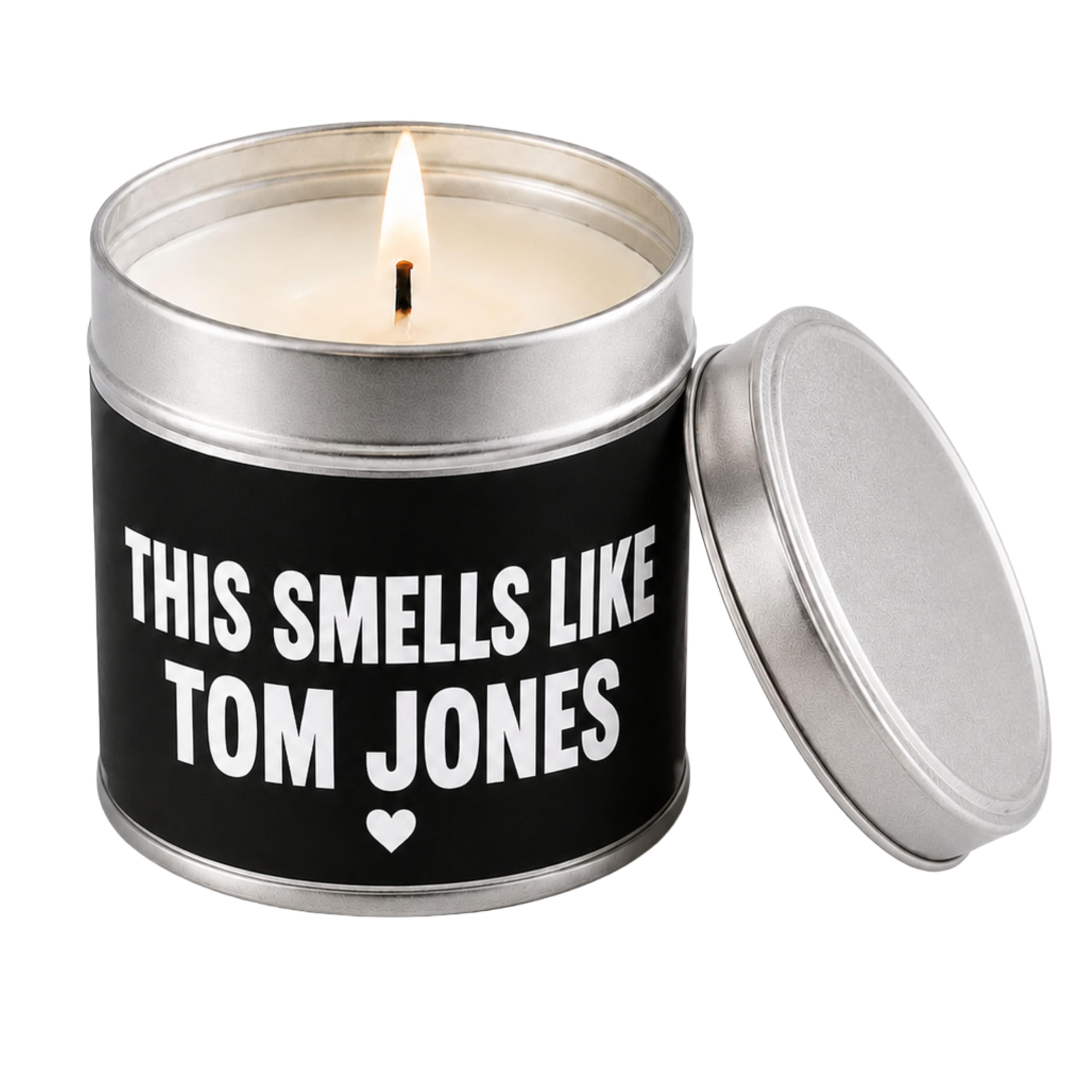 This Smells Like Tom Jones Tin Candle