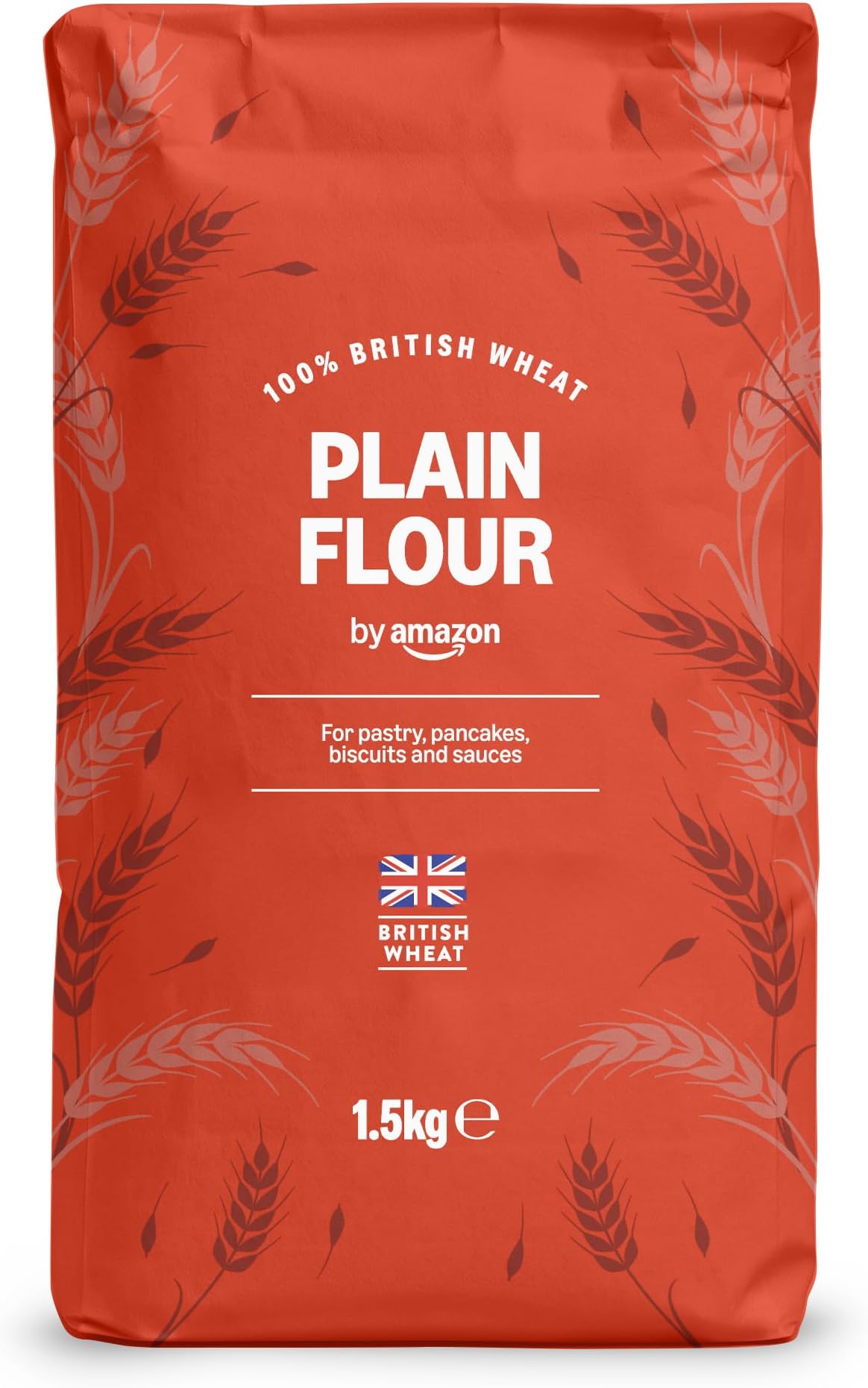 by Amazon Plain Wheat Flour, 1.5kg, Great for for Baking