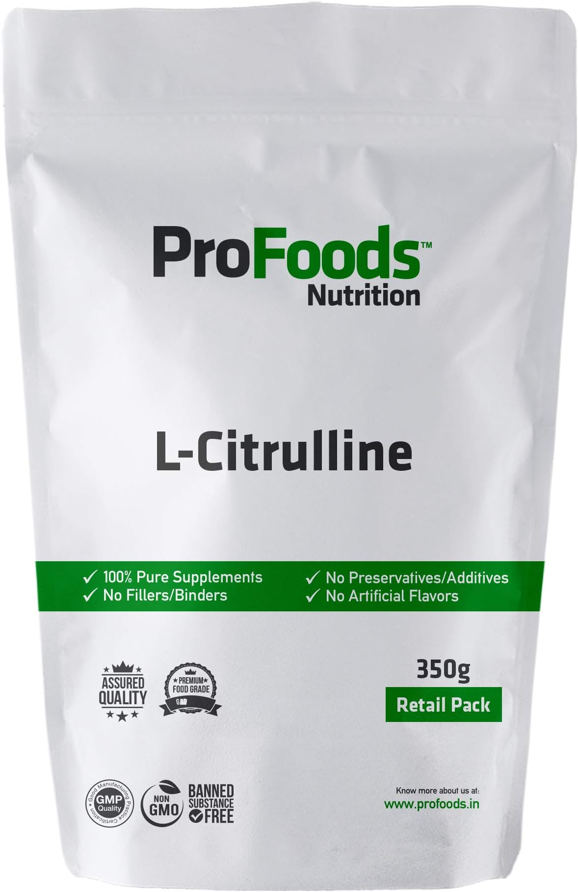 Profoods L Citrulline Powder (350 grams)