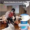 4K 5MP POE NVR Security Camera System 8CH Kit Outdoor IP Bullet CCTV Video Surveillance For Home & Business Motion Detection(2T,8CH NVR 4pcs camera)