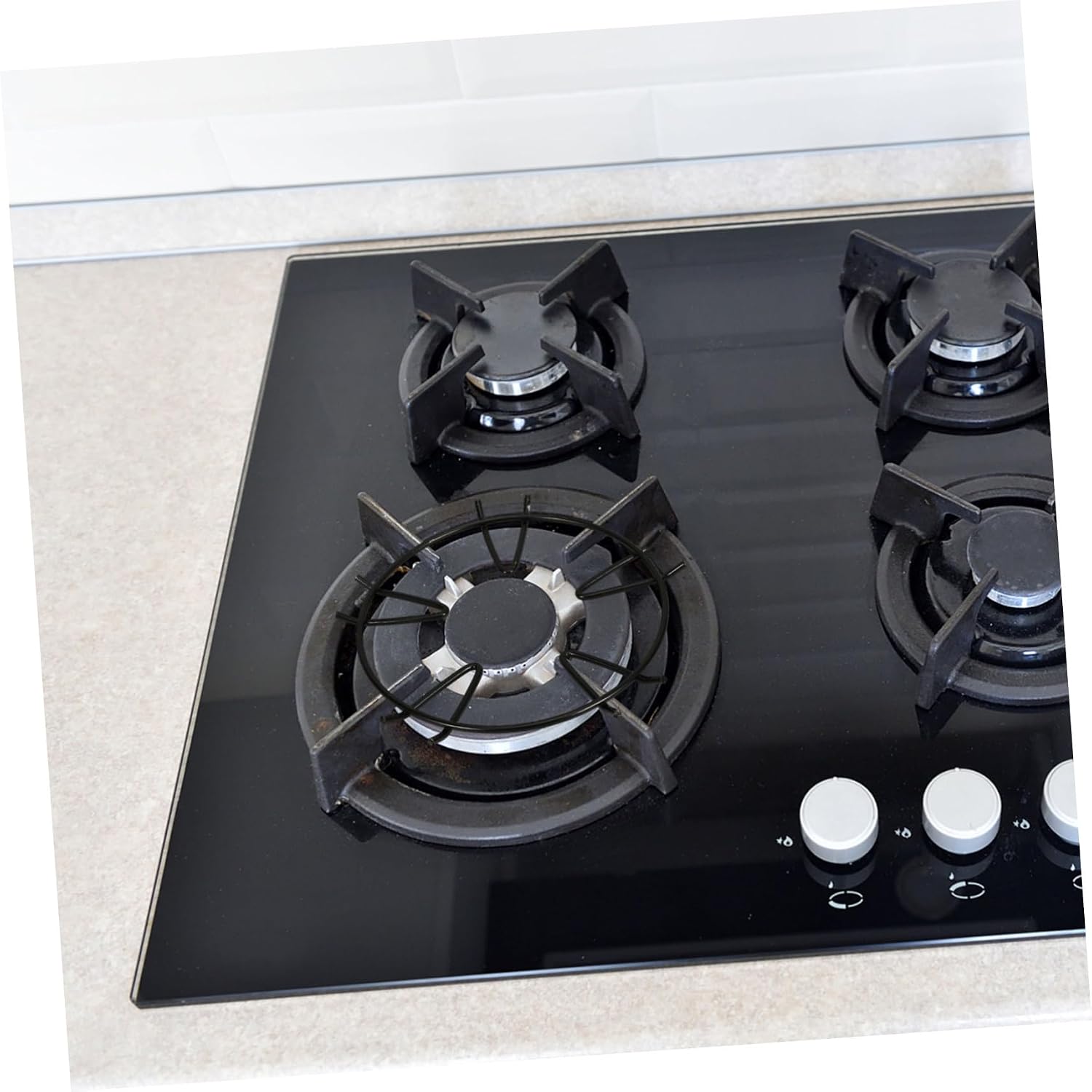 Wok Ring for Gas Stove Non-slip Pot Stand Sturdy Support for Wok Cooking for Indoor and Outdoor Use Kitchen Accessory