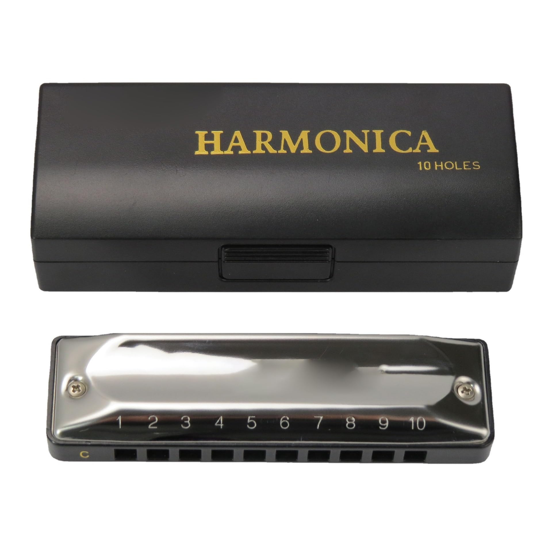 Armonica Cromatica Armonica Professionale Blues A 10 Fori