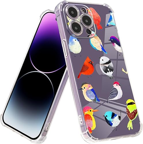 Vista 284 de Roemary Buffertech - Funda protectora para iPhone 13 Pro Max con diseño Golden Retriever, diseño de arcoíris con protector de pantalla