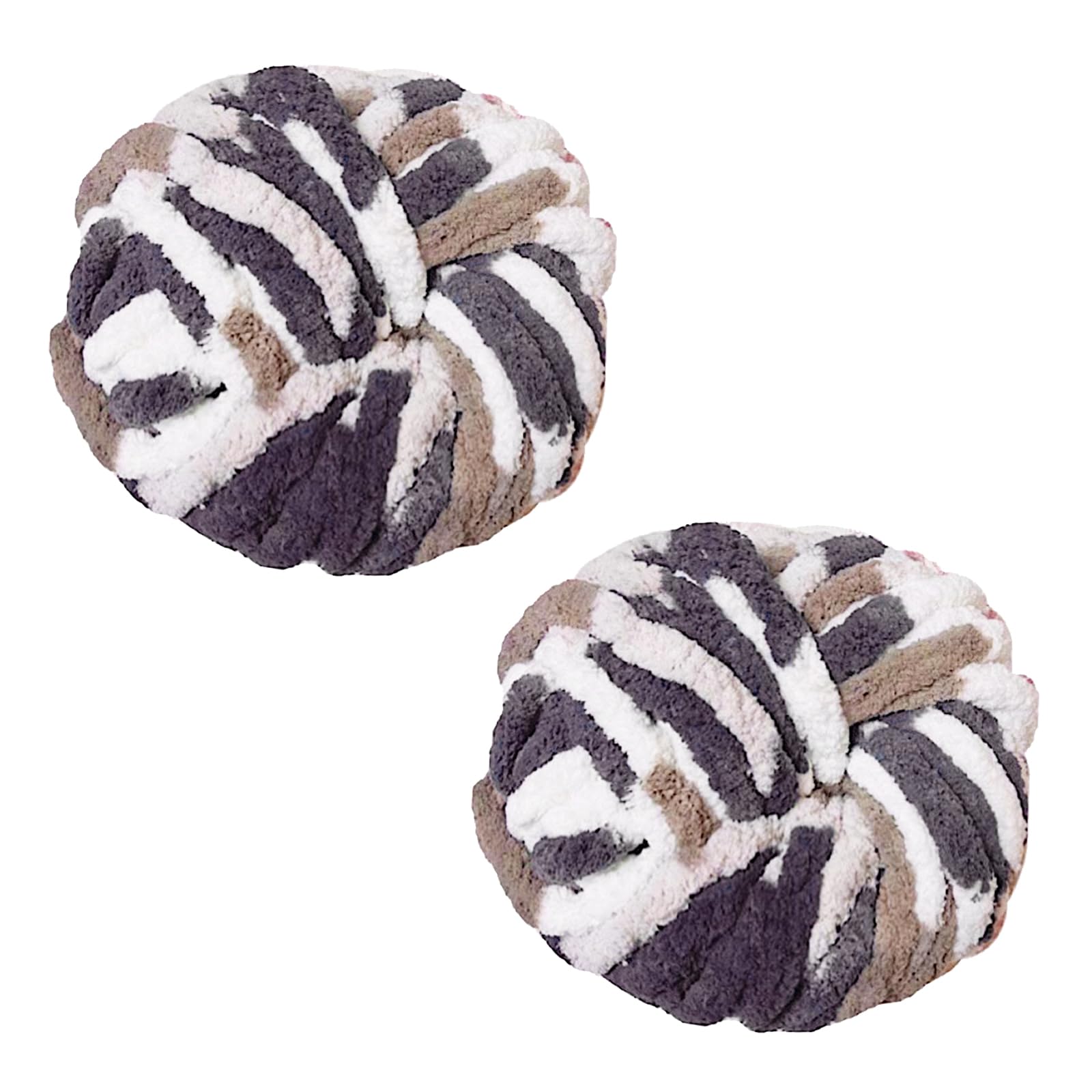 Chunky Wool Yarn 250g × 2