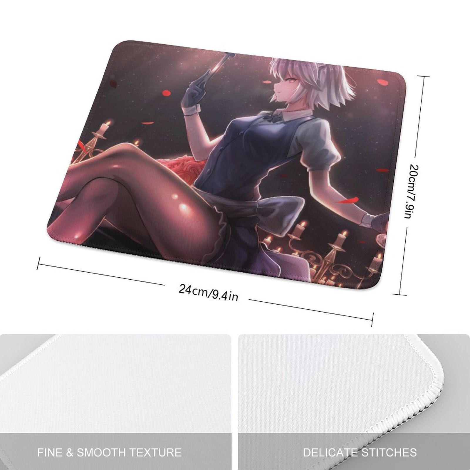 Amazon.co.jp: マウスパッド ゲーミング 東方シリーズ 十六夜咲夜 