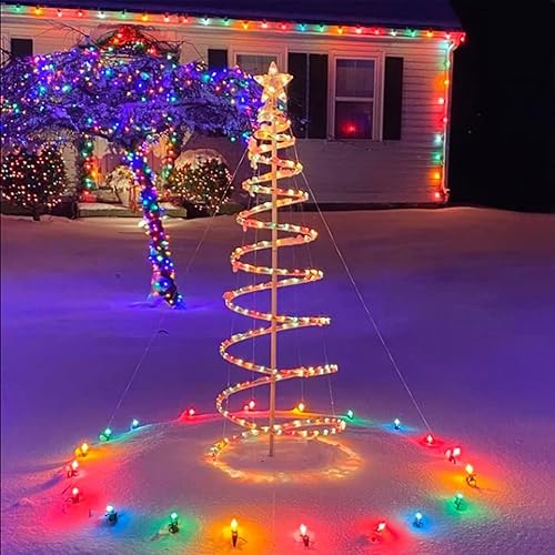 Miniatura 26 de SUNSGNE C7 Bombillas de luz nocturna de repuesto rojas de Navidad, bombillas de base de candelabro E12 de 5 W, ideales para luces nocturnas Rojo