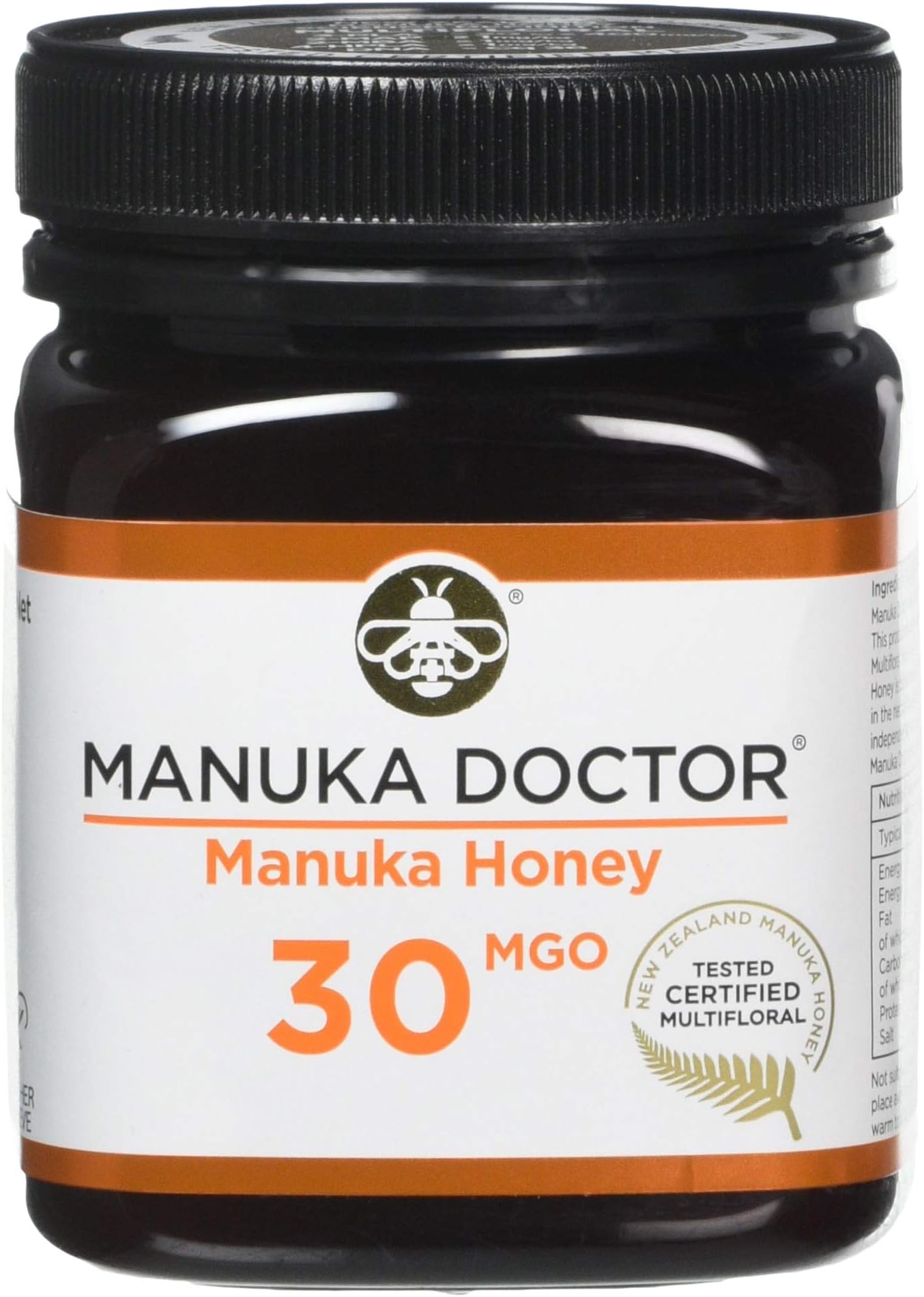 Manuka Doctor 30 Mgo Mānuka Honey, 250 g