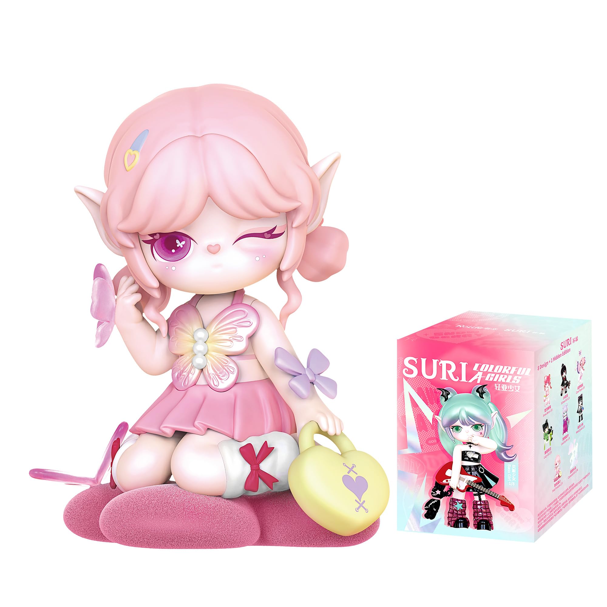 Rolife Colorful A-Girls Blind Box 1 Piece Random Anime Action