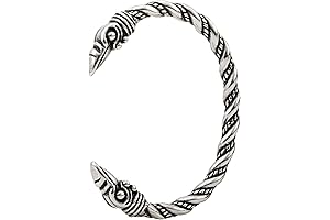 Stainless Steel Viking Arm Ring: A Fierce Talisman for Bold Men