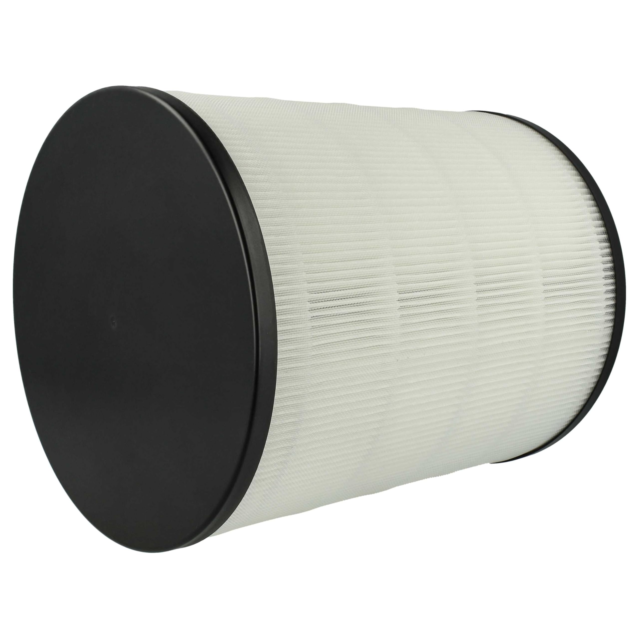 vhbw 4 x filtr z węglem aktywnym zastępuje Philips FYM860/30, 883486030771 oczyszczacz powietrza - Filtr powietrza HEPA 13 czarny/biały