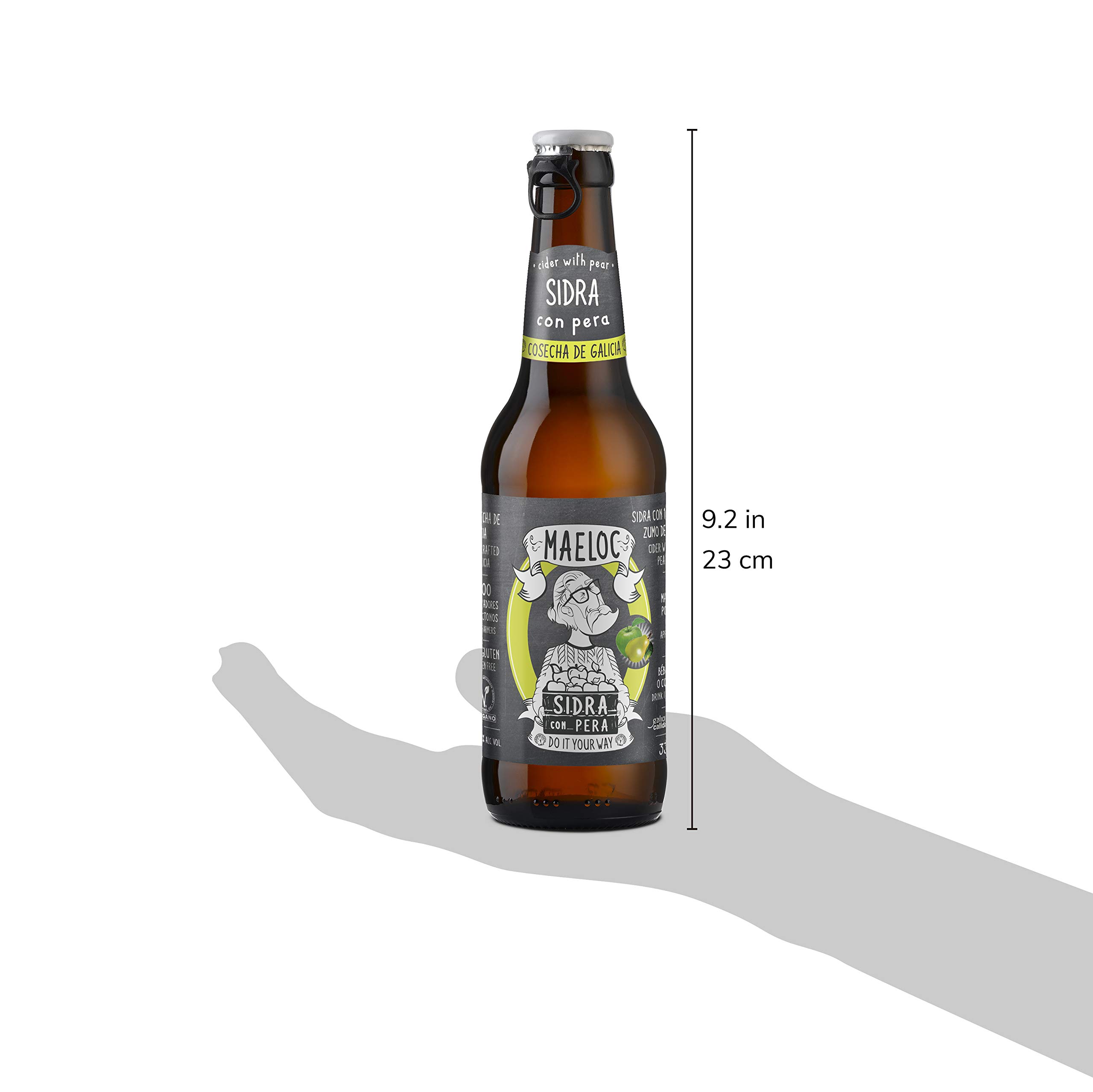 Maeloc Sidra con Pera 24 botellas 330 ml