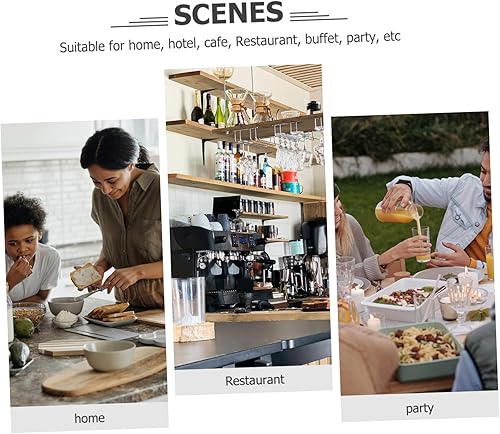 Miniatura 6 de DOITOOL café en polvo azucarero tarro de almacenamiento soporte de café para café molido café rayas verticales pimienta negra recipiente de vidrio