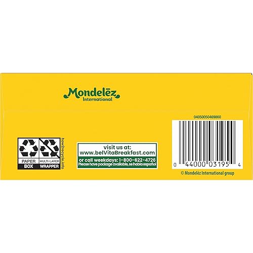 Miniatura 18 de belVita Galletas de desayuno con canela y azúcar morena, 5 paquetes (4 galletas por paquete)