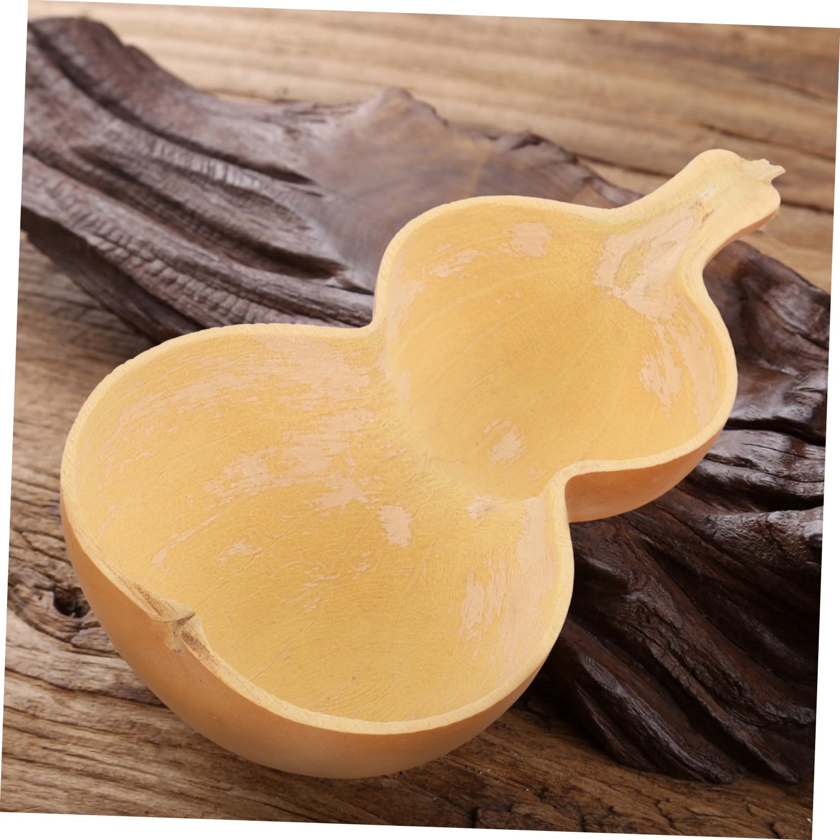 Healeved 4pièces Louche Gourd Pour Louche Multi-usages Pour Sauna Jardin Et Cuisine Ustensile Élégant Et Pratique Pour Bain Spa