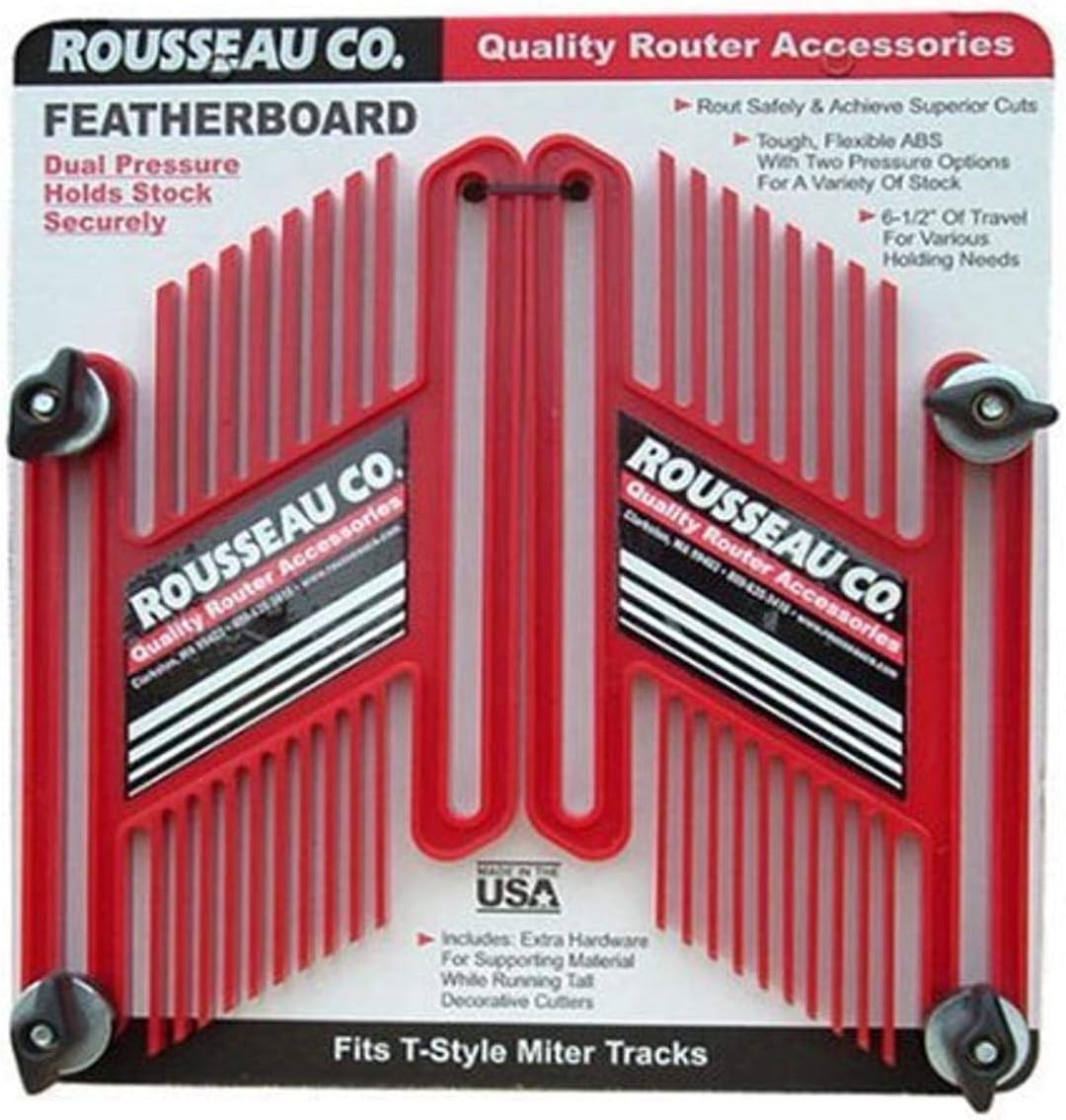 Rousseau Company Model 3301-10 Dual Pressure Featherboard Twin Pack