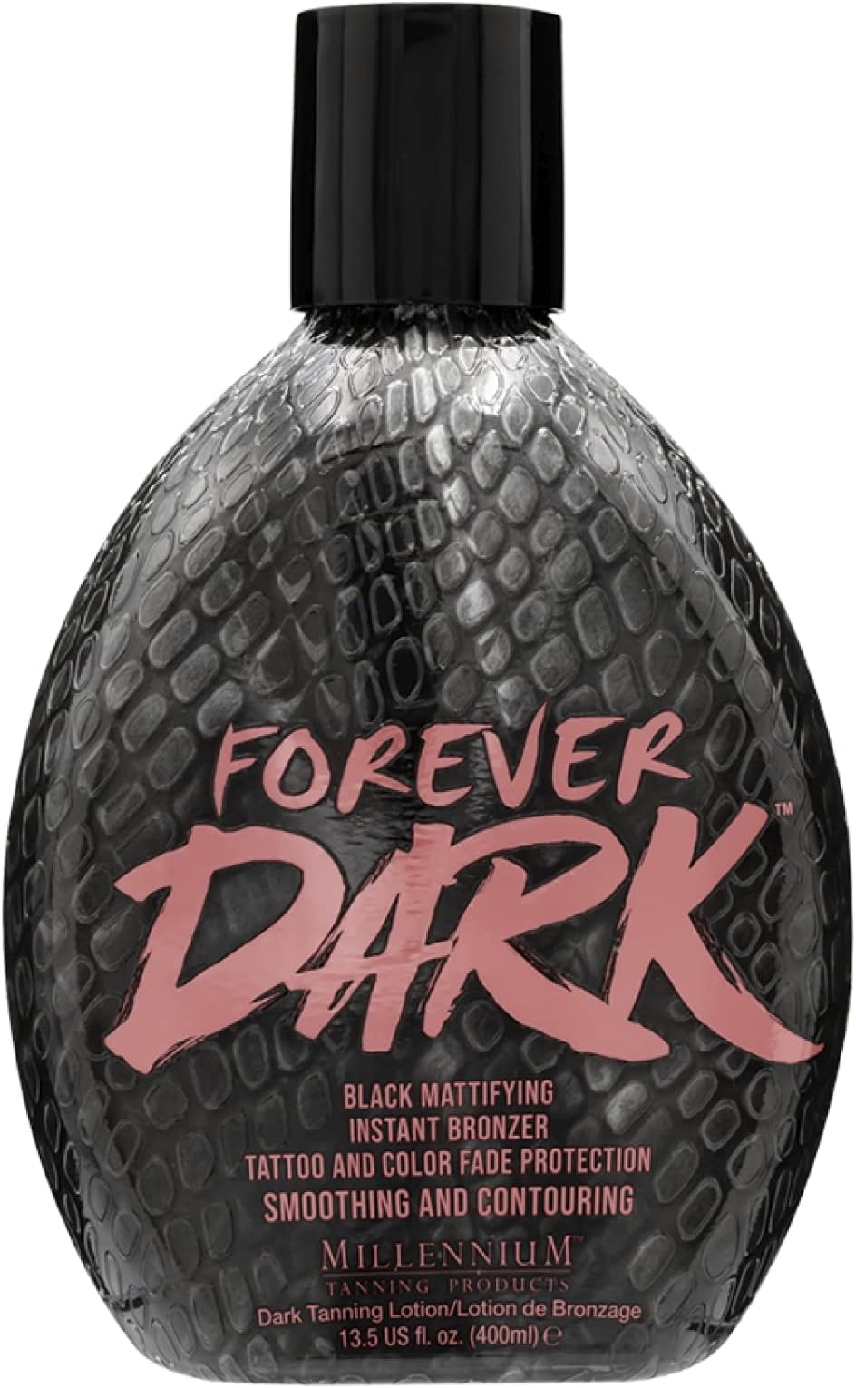 - Forever Dark, Black Mattifying Instant Bronzer, Tanning Lotion, 13.5 Ounces