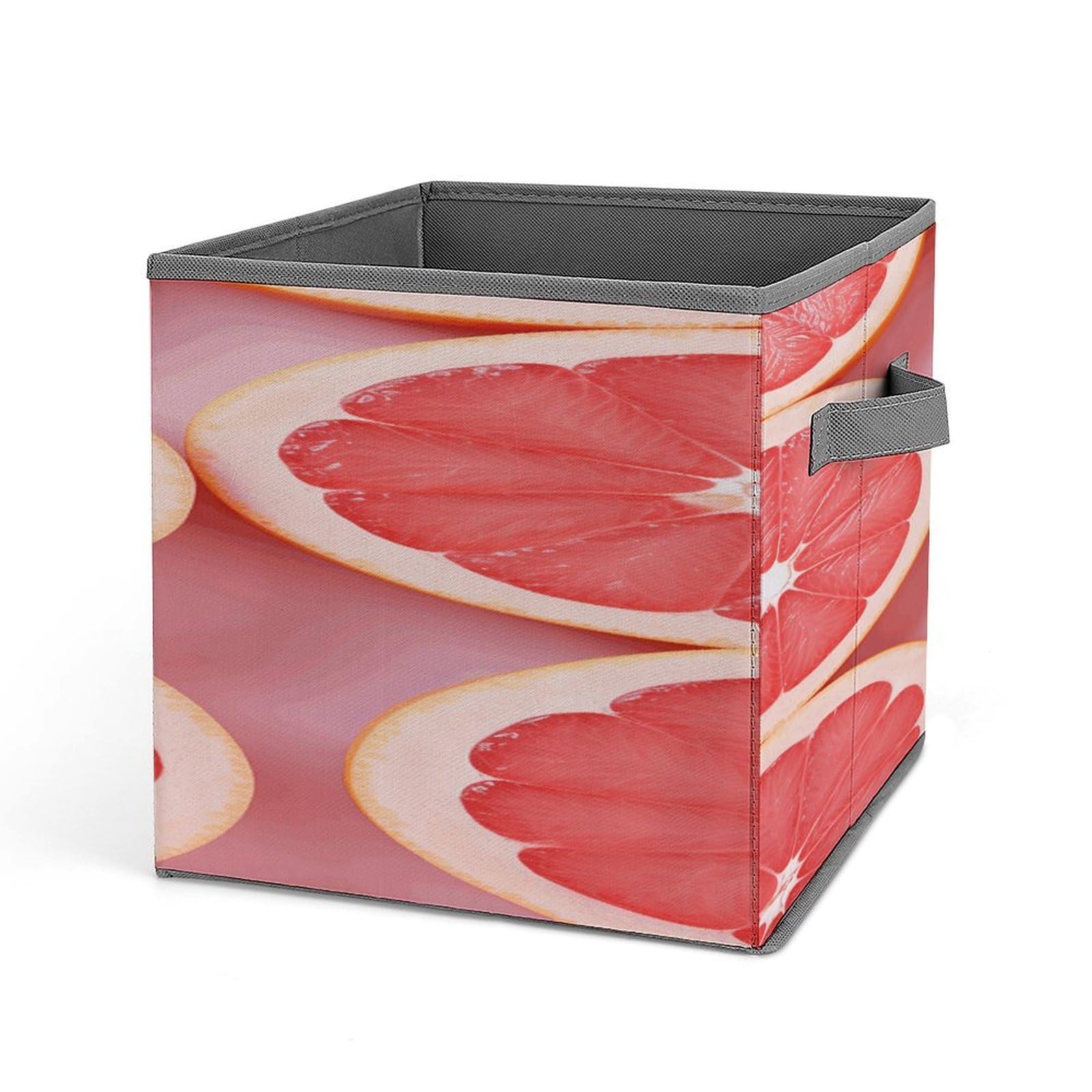 Fekiloot Style Grapefruit Half Slice Storage Bins Storage Baskets