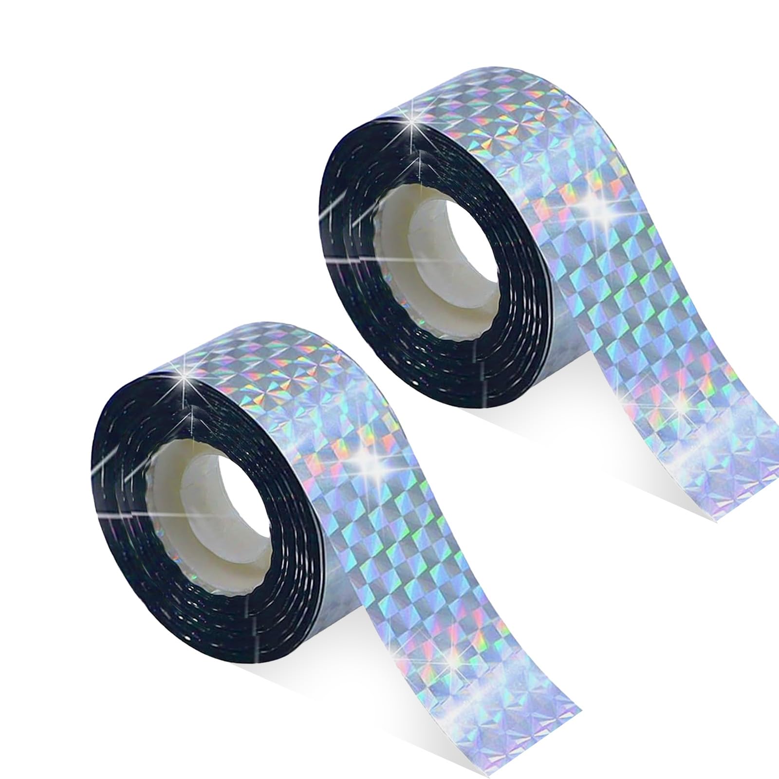 Ligynotu Bird Scare Tape Ribbon Dual Sided Reflective Hanging Flash Outdoor