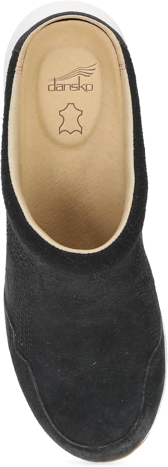 Dansko Claudia Women's Backless Sneaker - Slip-On Casual Shoe with Removable Footbed, Comfortable for All-Day Casual Outings & Travel Friendly Weekend Casual