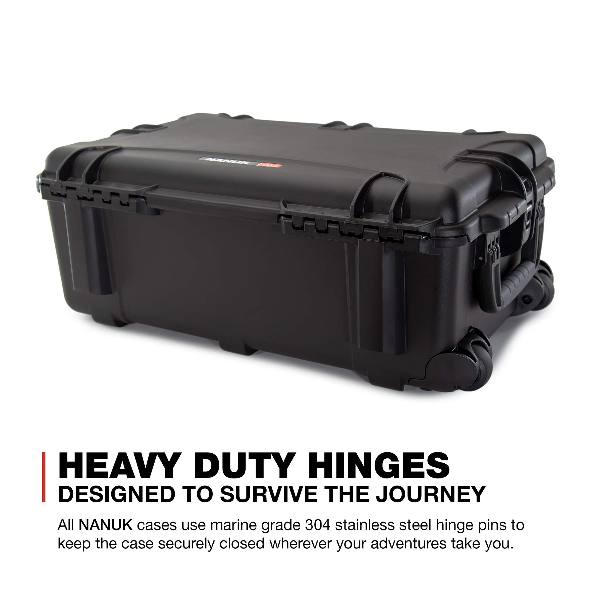 Nanuk 963 - Custodia Rigida Impermeabile con Ruote