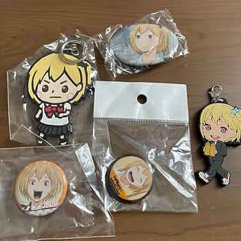 Amazon.co.jp: ハイキュー 谷地仁花 グッズ セット セット 缶