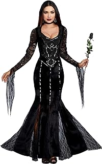 Dreamgirl 10639 Frightfully Bellissimo Costume, X-Large