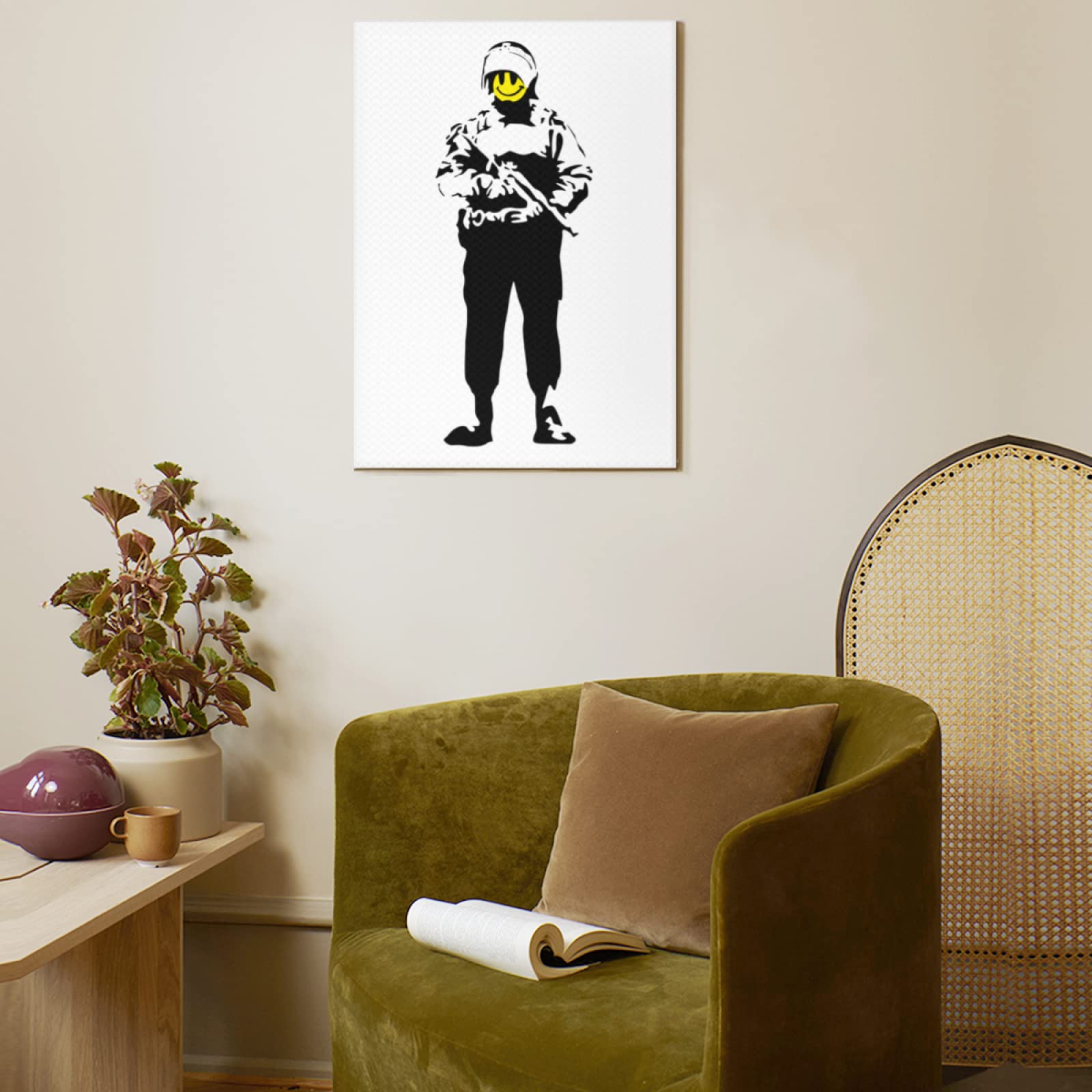 Amazon.co.jp: ポスター Banksy バンクシー アートパネル アート
