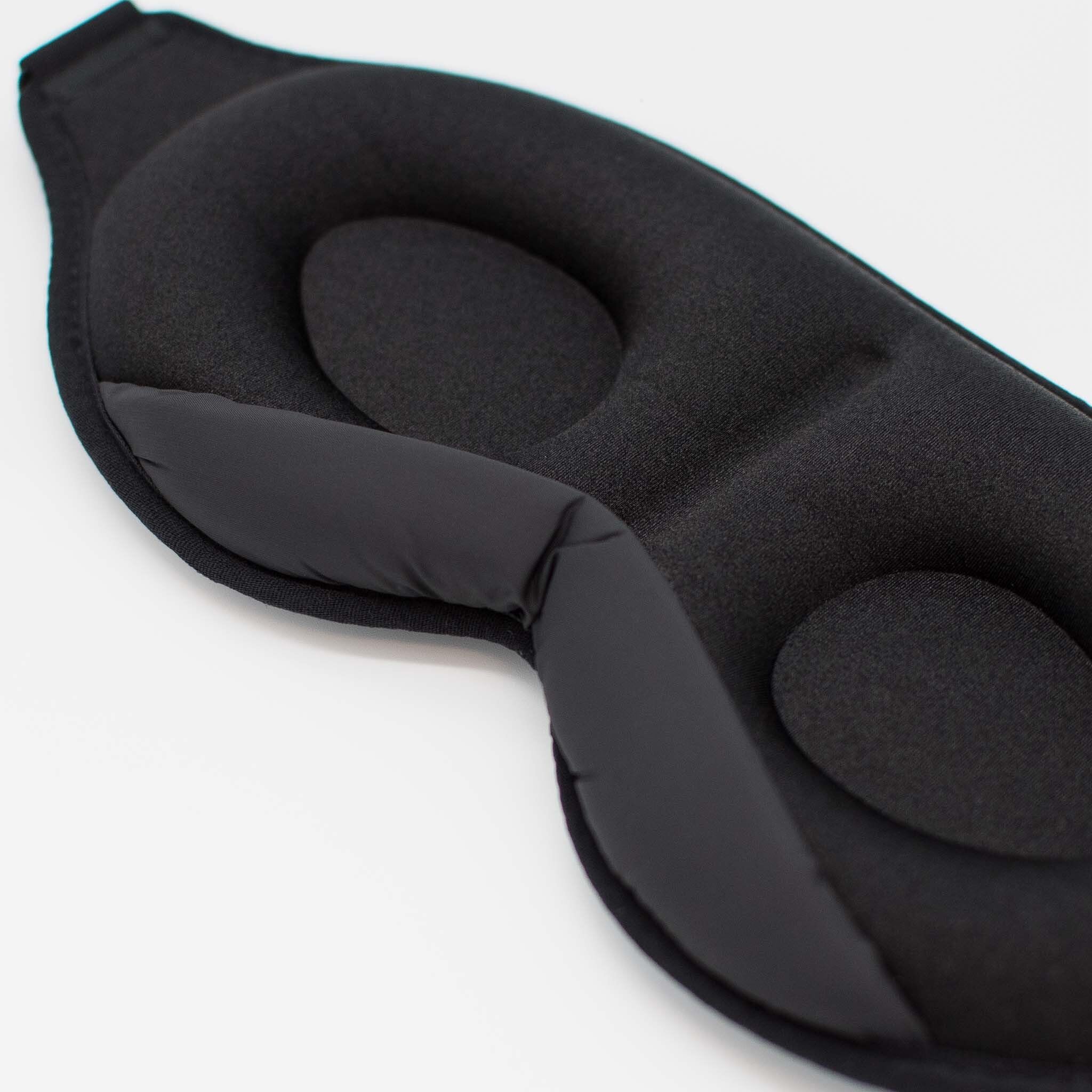 Mascherina per Dormire, Design Interno Del Naso 3D, Maschera per Dormire in Cotone per Donna e Uomo, Con Cinturino Elastico Regolabile, per il Sonno, Pisolino, Meditazione, Viaggi -Rosa
