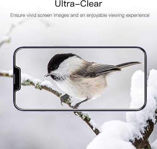 Miniatura 14 de JETech Protector de pantalla para iPhone SE 3/2 (edición 2022/2020), 4.7 pulgadas, película de vidrio templado, paquete de 3