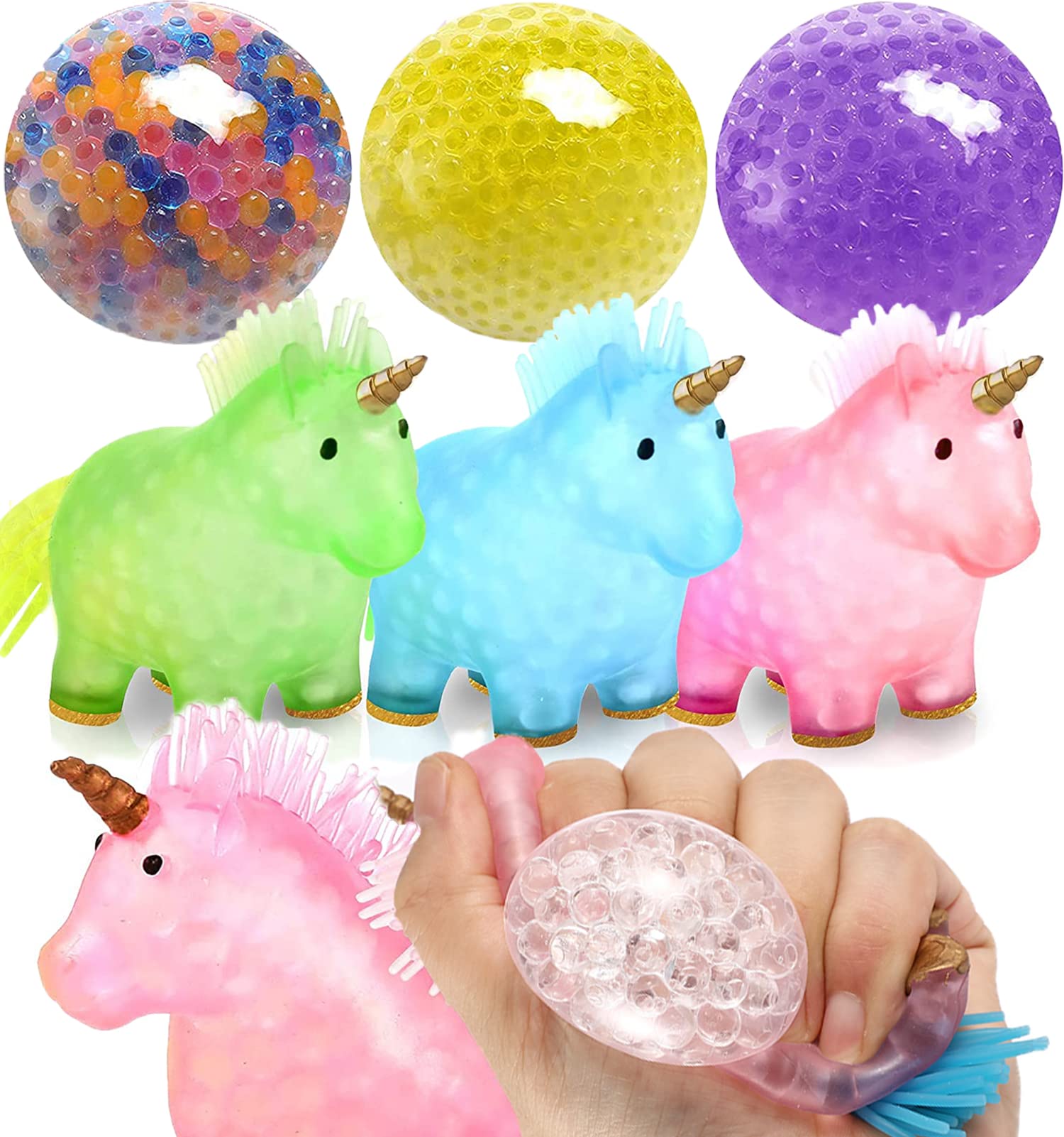 soft squishy stress balls