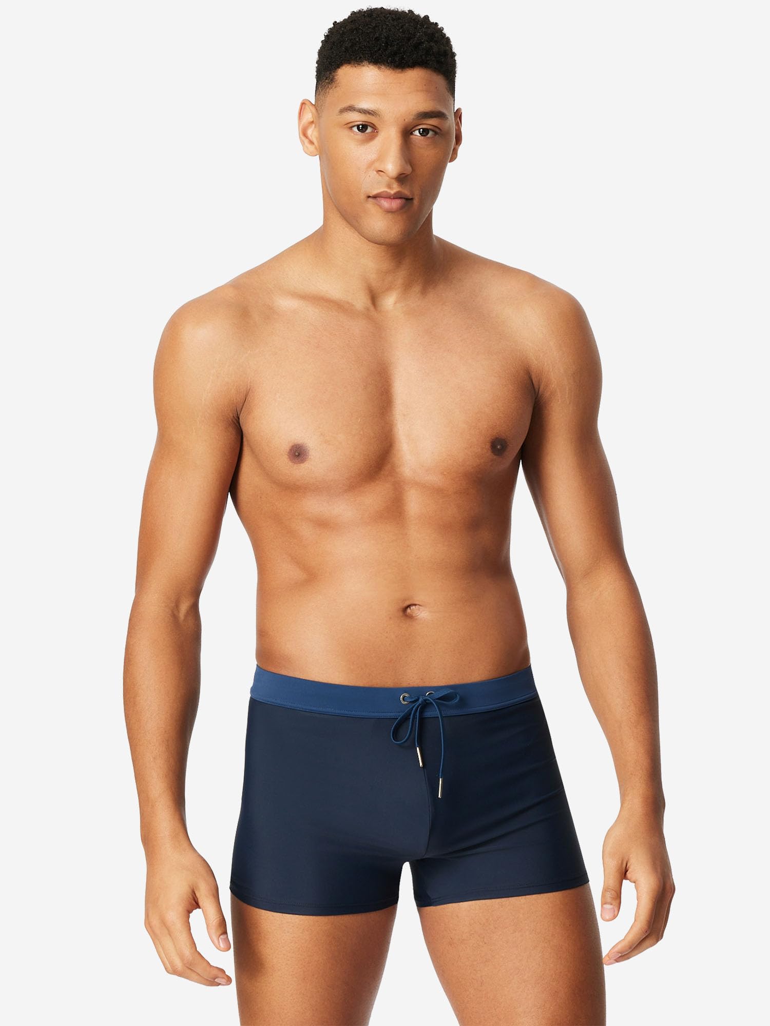 Schiesser Ocean Swim - Boxer da bagno da uomo, confezione da 2