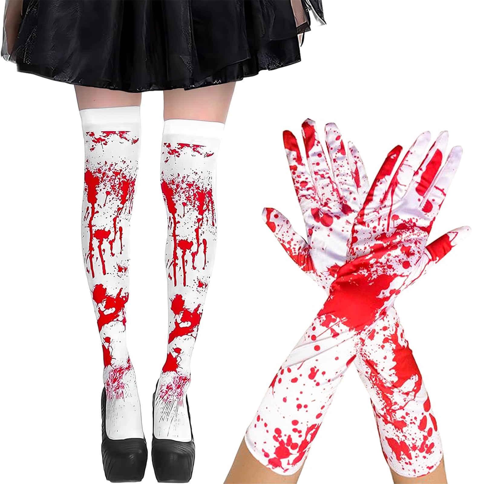 Elfinfi Collant Halloween Femme, Accessoires D'halloween