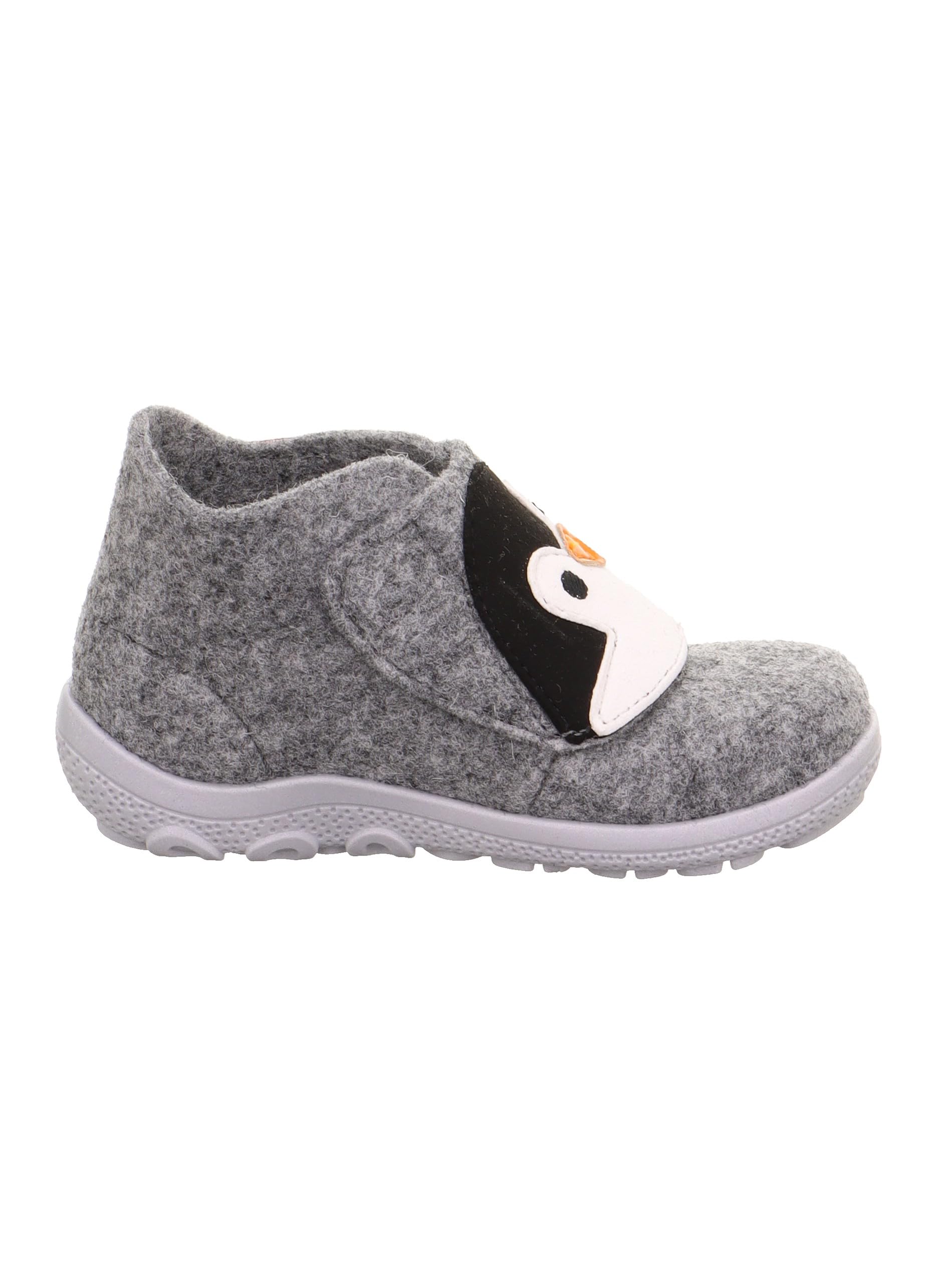 Superfit Jungen Happy Octi 1-006295 Hausschuhe, Grau Schwarz 2000, 22 EU – Ansicht 5