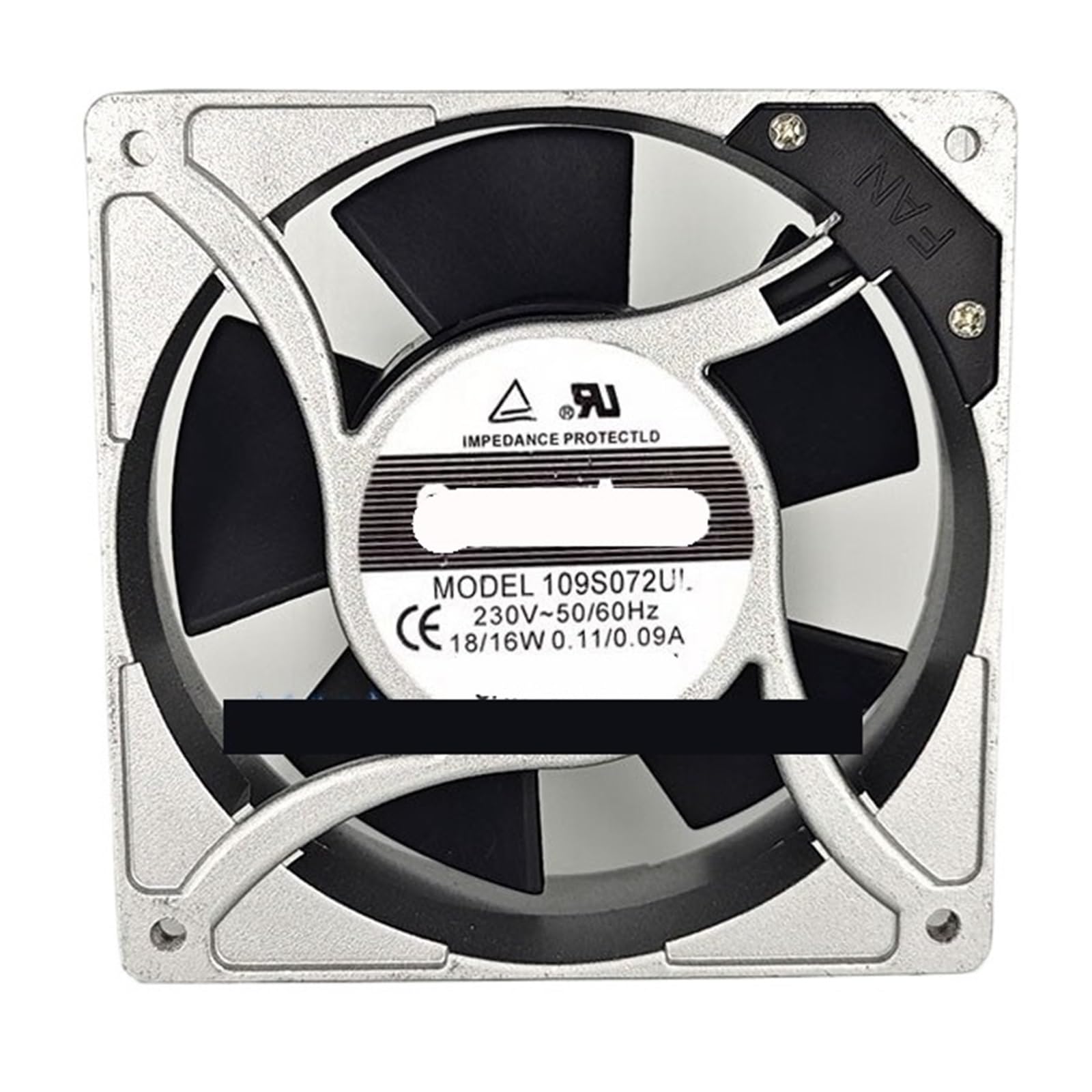 YUIDVJQWS 109S072UL 230V 18/16W 12038 120 * 120 * 38mm Cooling Fan