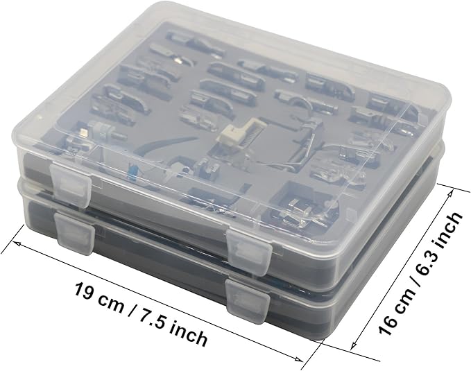 Set de 52 Pies para Máquina de Coser - Metal, Bajo Eje miniatura 2