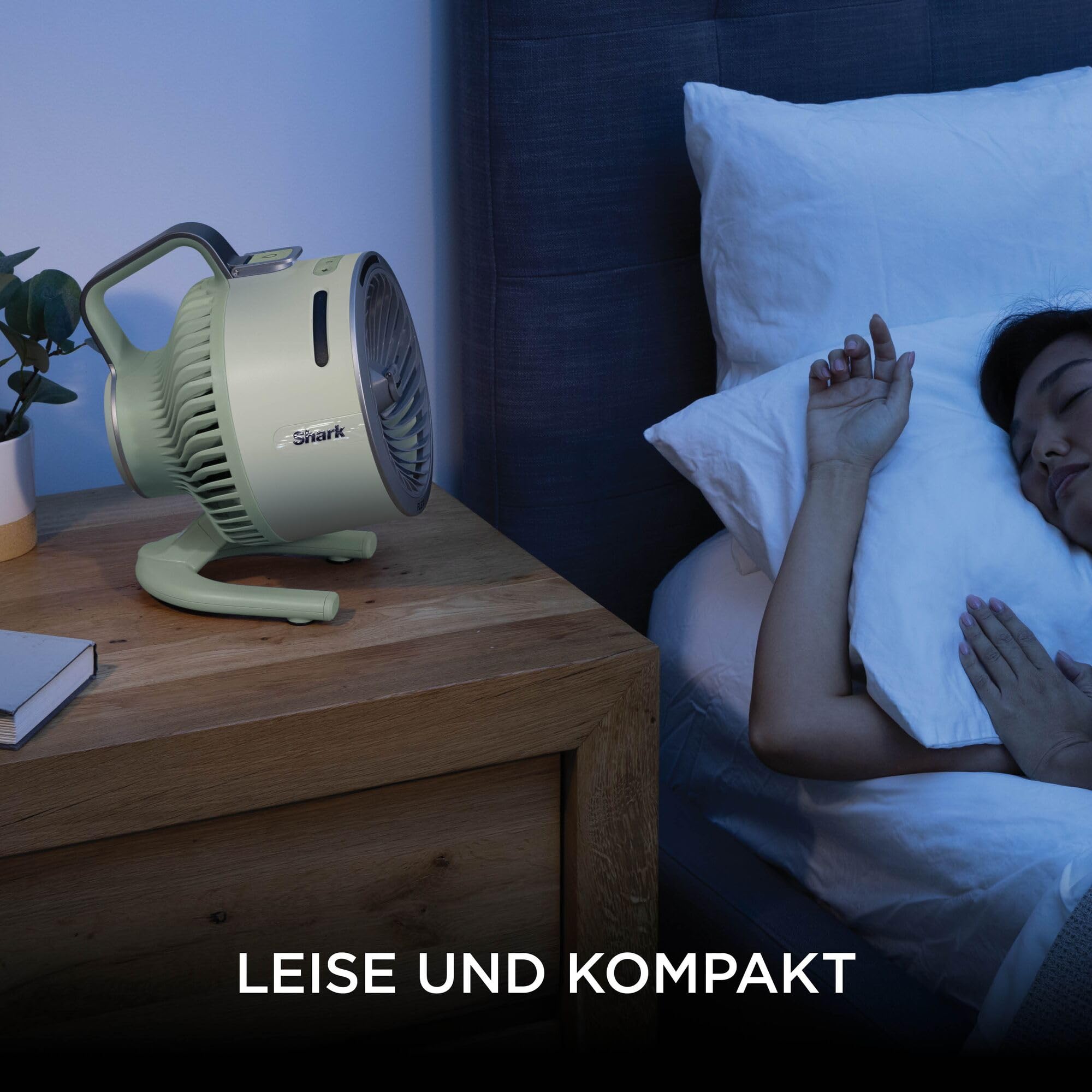 Shark FlexBreeze HydroGo Starker Ventilator mit Sprühnebel, Mint FA050EUGN