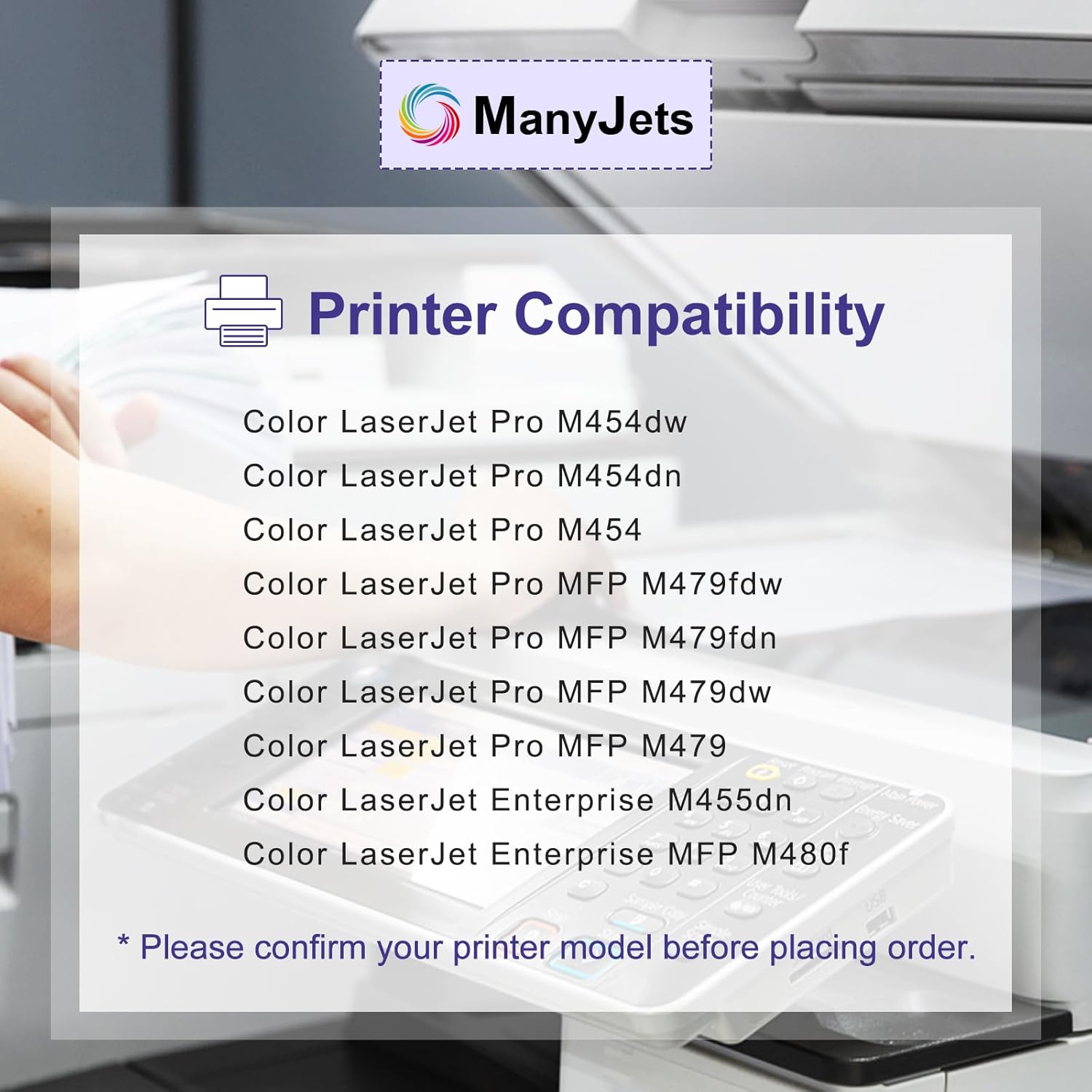 414X Black High Yield Toner Cartridge with Chip,Compatible for HP 414X 414A W2020X W2020A, Replacement for HP Color LaserJet Pro M454dw M454dn & MFP M479fdw M479fdn M479dw Printers (1 Black)