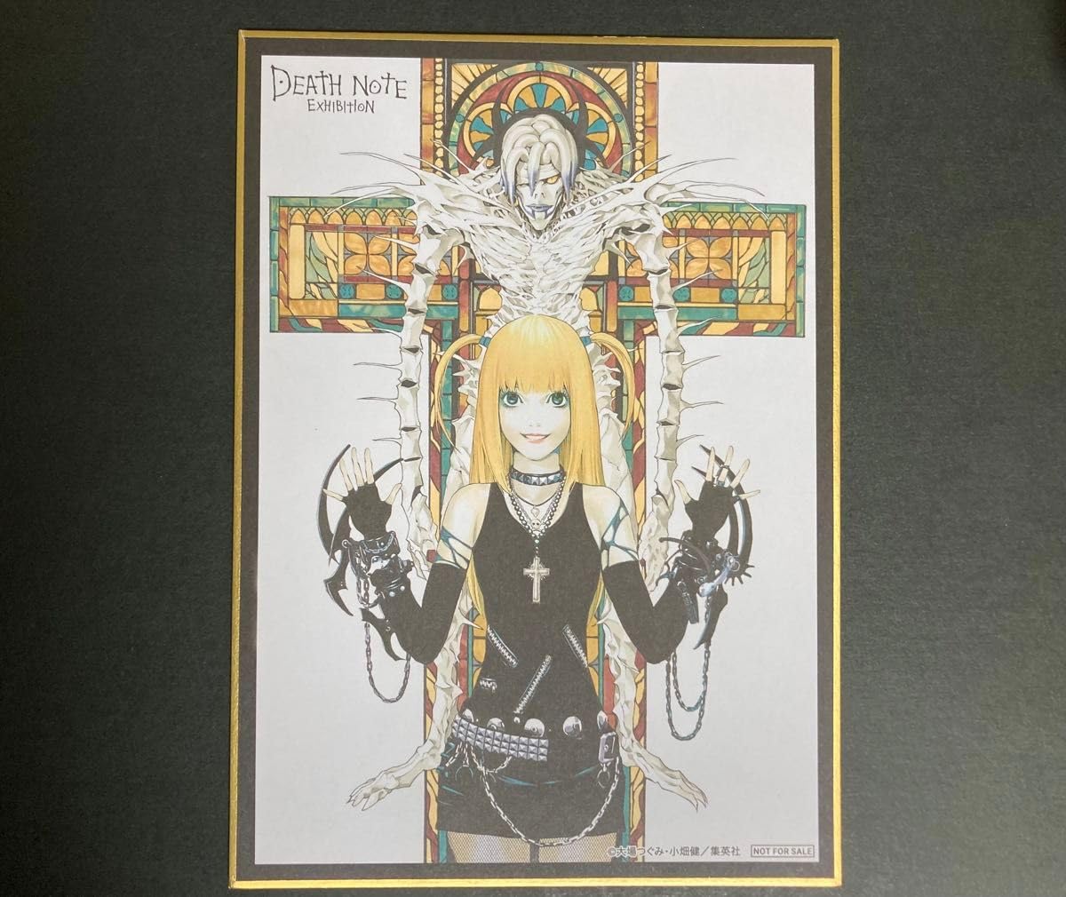 DEATH NOTE EXHIBITION 弥 海砂 B2ポスター ミサミサ DEATHNOTE展 デスノート展 B2ポスター 弥海砂 ミサミサ 描き