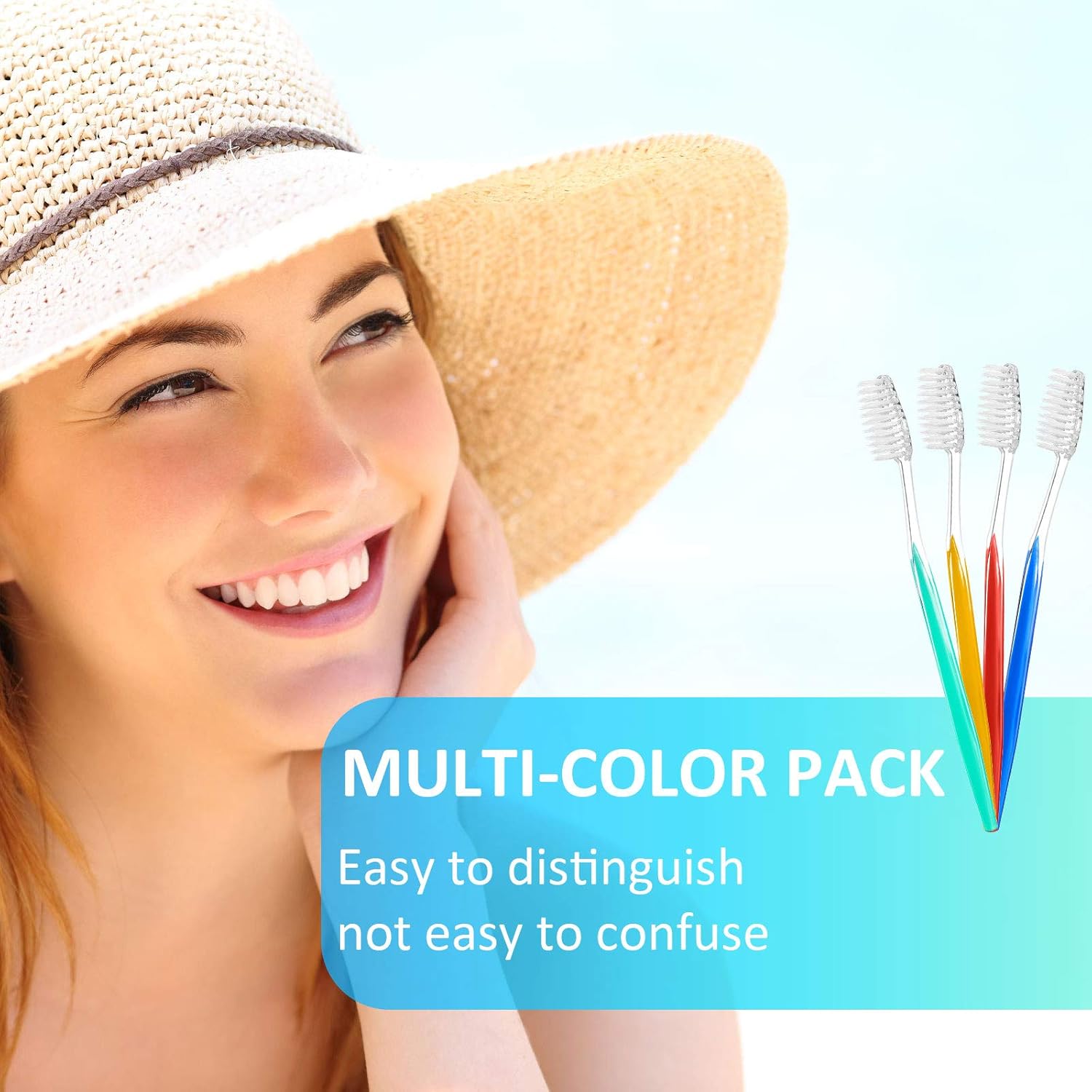 Disposable Travel Toothbrush Bulk Indivily Wrapped Toothbrush