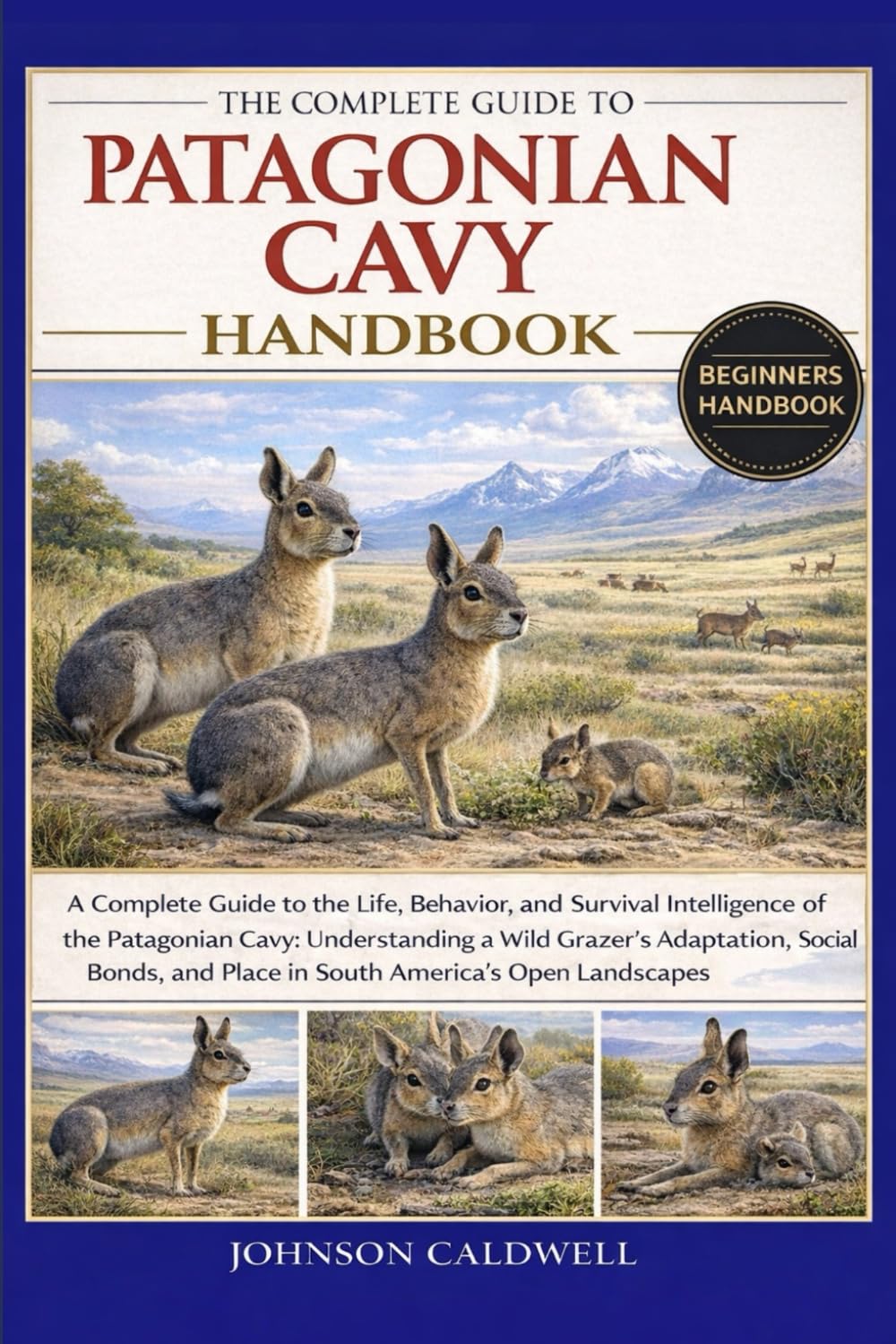THE COMPLETE GUIDE TO PATAGONIAN CAVY HANDBOOK: A Complete Guide to the Life, Behavior, and Survival Intelligence of the Patagonian Cavy: ... and Place in South America’s Open Landscapes
