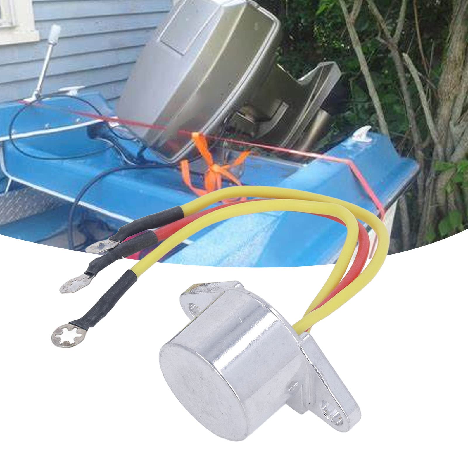 70 per Raddrizzatore Regolatore Evinrude 3 Fili Raddrizzatore Regolatore di Tensione 12V 582399 Alluminio Impermeabile per per Fuoribordo Evinrude 50 a 235 CV