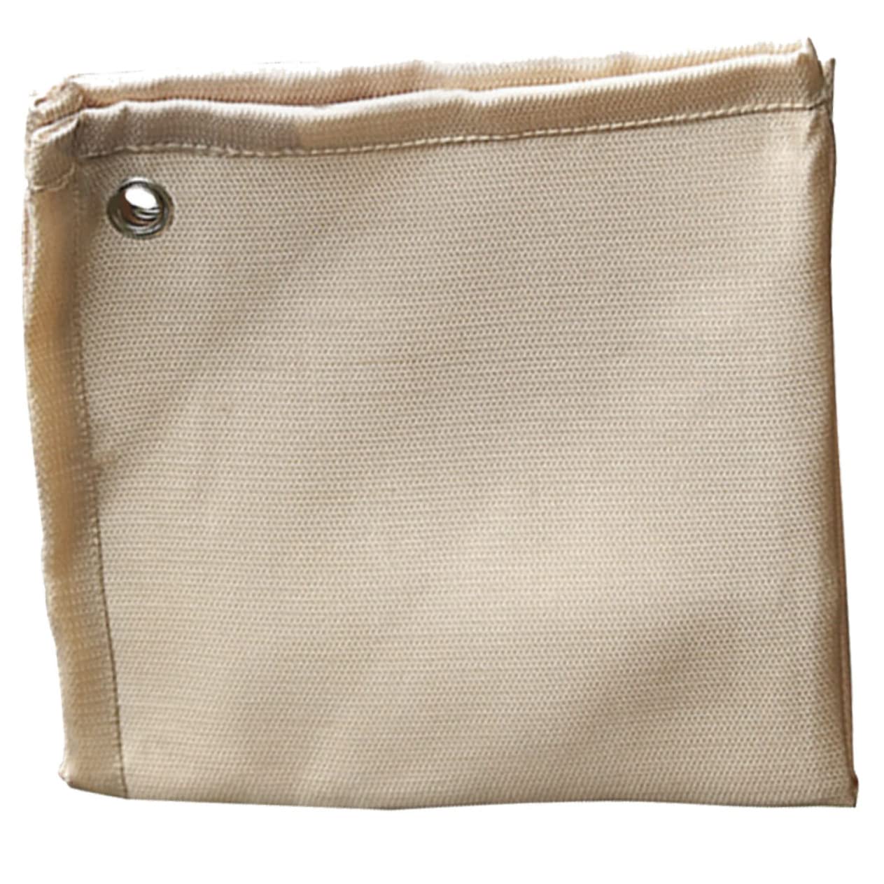 Mikikit Fireproof Insulation Mat Fiberglass Fire Mat for BBQ Campfire Grill Heat Resistant Mat for Outdoor Use Reinforced Corners