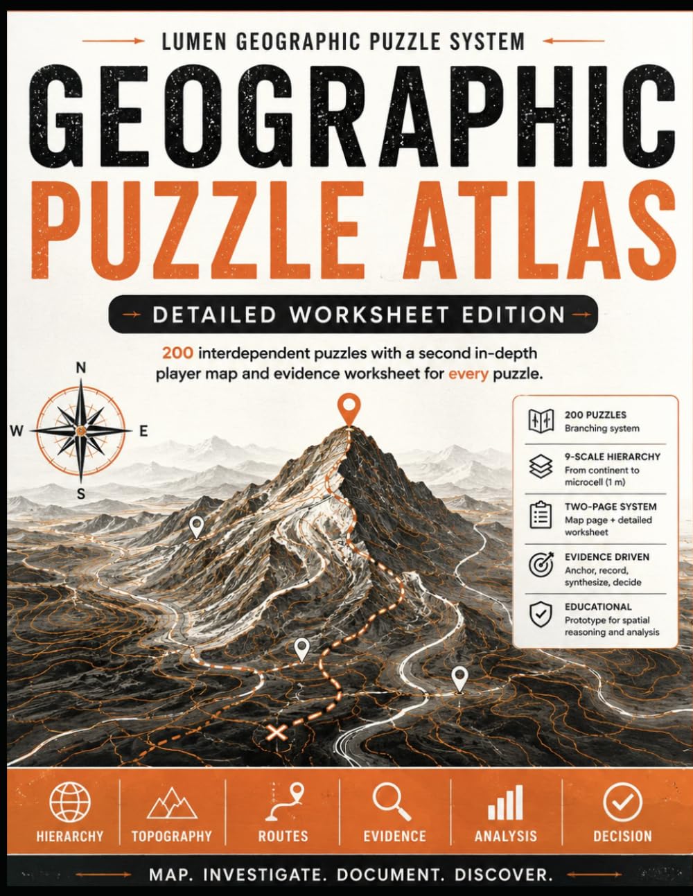 Geographic Puzzle Atlas
