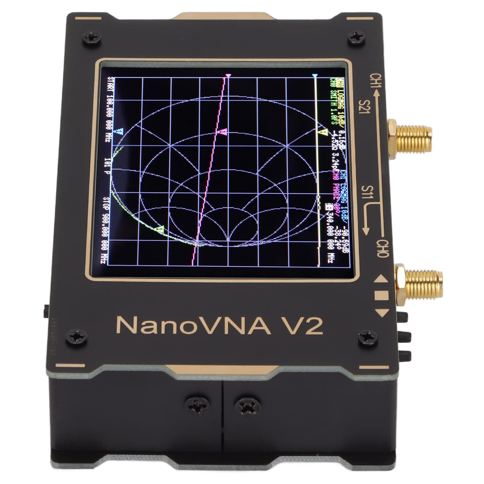 Buy Shortwave Spectrum Analyzer Test Phase VNA V2 Aluminum Alloy Vector